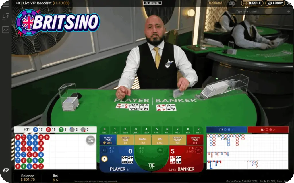 Britsino Baccarat